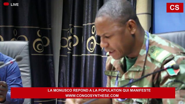 MONUSCO: LA DÉFENSE DE L'INTÉGRITÉ TERRITORIALE EST D'ABORD L'AFFAIRE DES FARDC