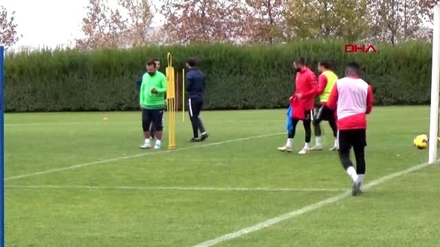 Spor kayserispor, beşiktaş maçı hazırlıklarını sürdürdü