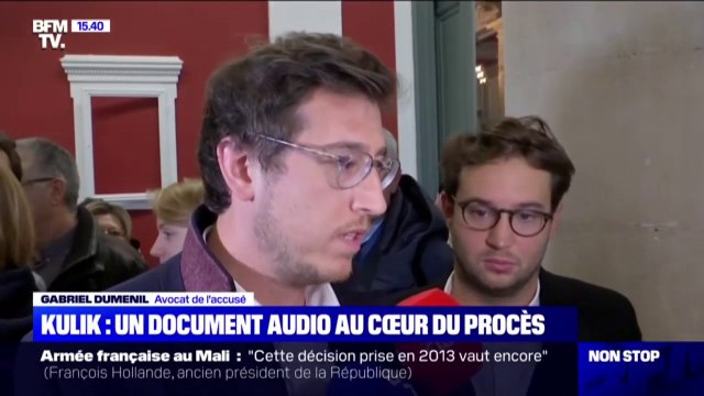 Affaire Kulik: Il ne peut y avoir de processus scientifique pour reconnaître une voix , insiste l'avocat de Willy Bardon