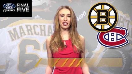 Ford Final Five Facts:  Brad Marchand Nets 600th Point, David Pastrnak Hat Trick