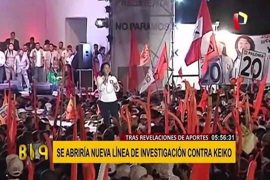 Keiko Fujimori: revelación de aportes abriría nueva línea de investigación