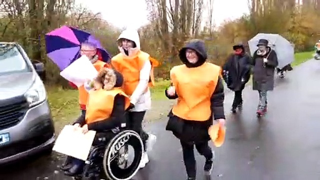 250 marcheurs contre les violences familiales