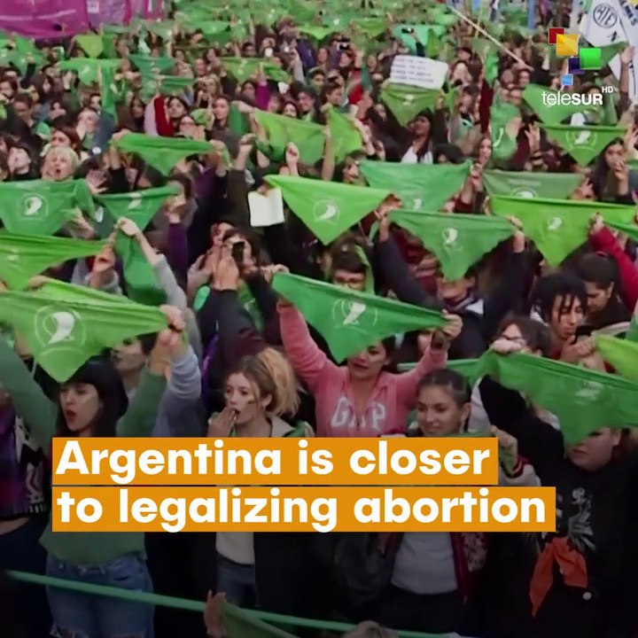 Argentina Closer To Legalizing Abortion