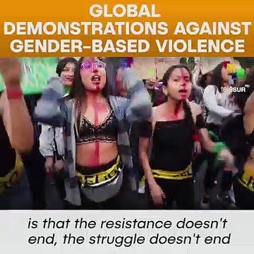 Global Demonstrations Against Gender-Based Violence