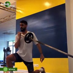 Tolga Ciğerci güç depoluyor
