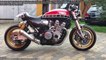 CAFE RACER MOTORBIKES Cold Start Up and PERFECT EXHAUST SOUND