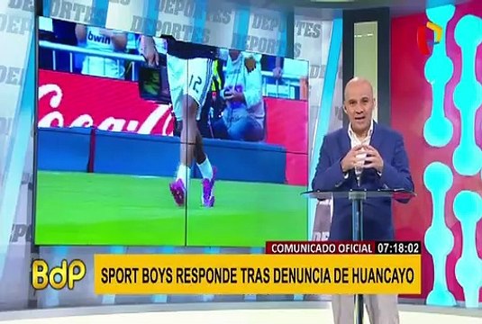 Sport Boys se pronuncia tras denuncia por amenazas a jugadores de Sport Huancayo