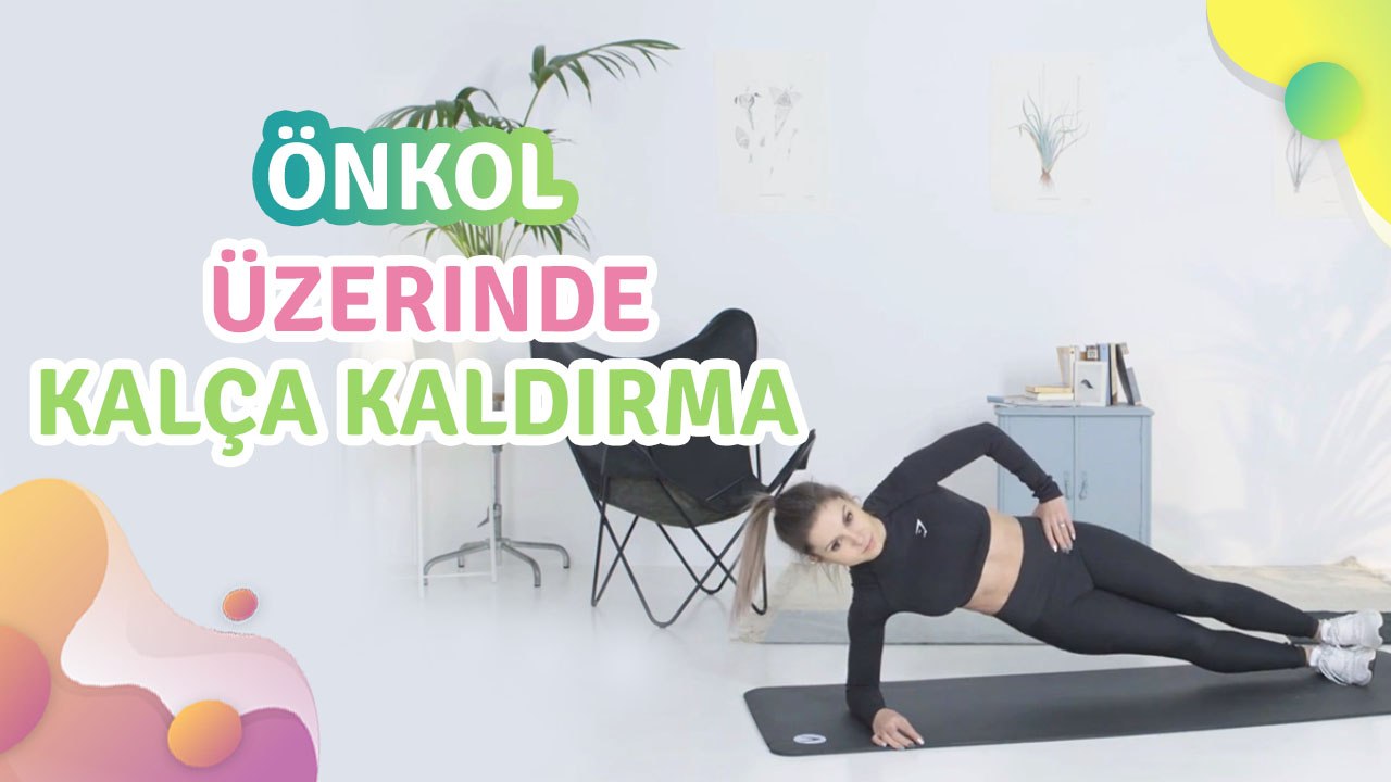 Önkol üzerinde kalça kaldırma - Sağlığa bir Adım