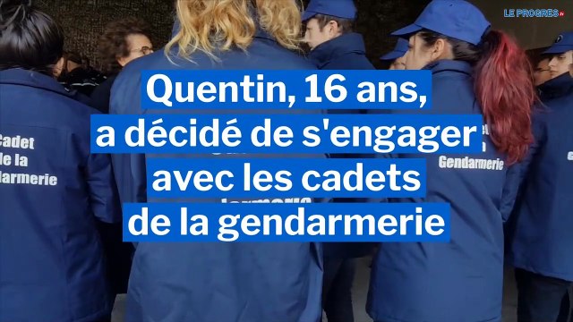 Les cadets de la gendarmerie