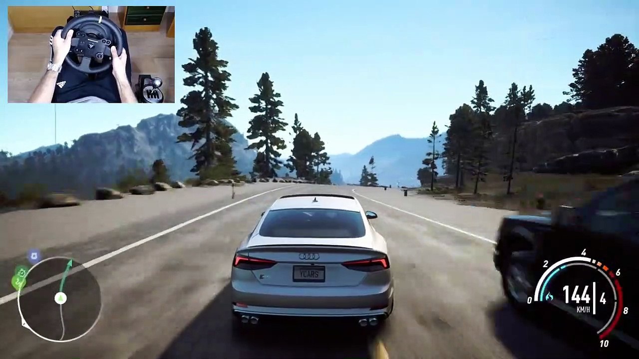 NFS PAYBACK - AUDI S5 - Test Drive with THRUSTMASTER TX + TH8A - 1080p60FPS