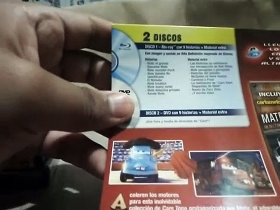 *STEELBOOK* Cars Toon Cuentos de Mate (Mater Tall Tales) UNBOXING