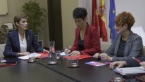 La presidenta de Navarra se reúne con EH Bildu
