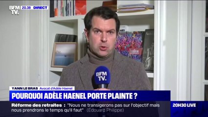 Yann Le Bras, avocat d'Adèle Haenel, explique pourquoi l'actrice a décidé de porter plainte