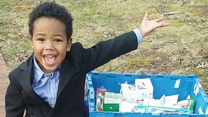 This Boy Is Handing Out ‘Hero Bags’ For Homeless Veterans