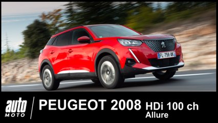 Peugeot 2008 Blue HDi 100 ch Allure ESSAI POV AUTO-MOTO.COM