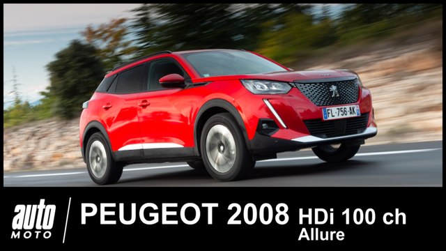 Peugeot 2008 Blue HDi 100 ch Allure ESSAI POV AUTO-MOTO.COM