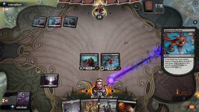 Mono Black Oven vs Izzet Phoenix (Standard Ranked)