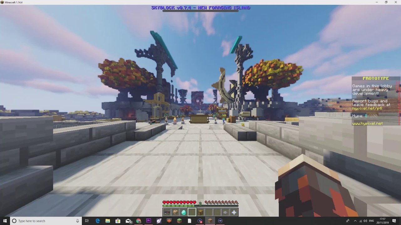 i get destroyed in minecraft hunger games