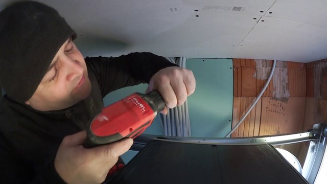 easy click knauf cloison séparative garage instalation drywall placo phonique acoustique double peau ba13 point singuliers