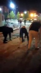 Bouira : après les émeutes, le nettoyage des rues