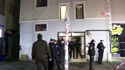 Gümüşhane'de apartta çıkan yangın korkuttu