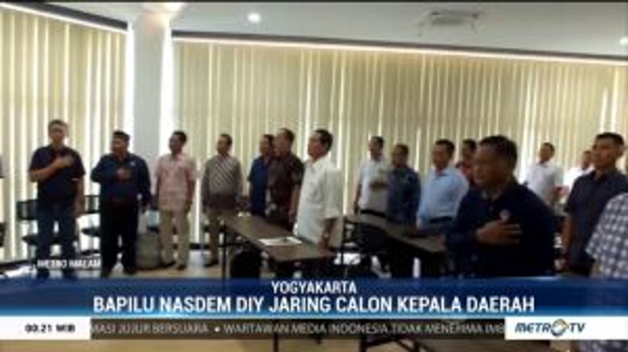 NasDem DIY Mulai Jaring Calon Kepala Daerah