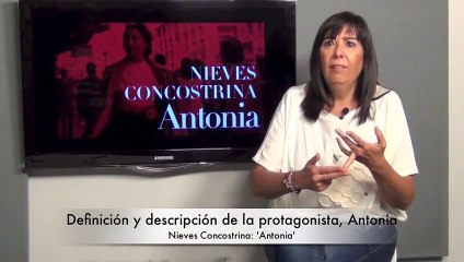 Nieves Concostrina, autora de 'Antonia'. 31-10-2014