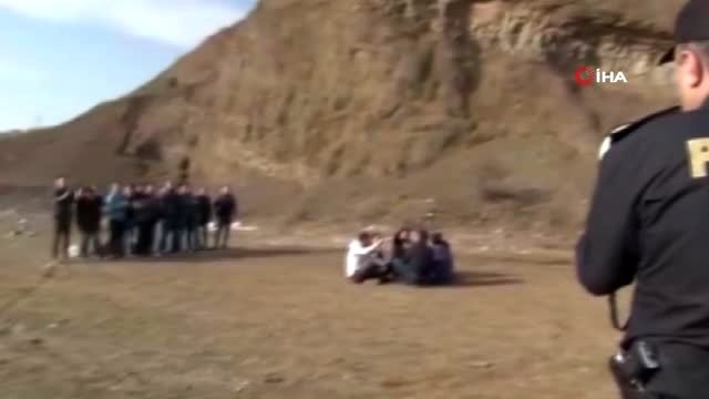 Sakarya Çevik Kuvvet ekiplerinin tatbikatı nefes kesti