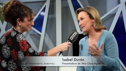 Isabel Durán, presentadora de 'Más claro agua'