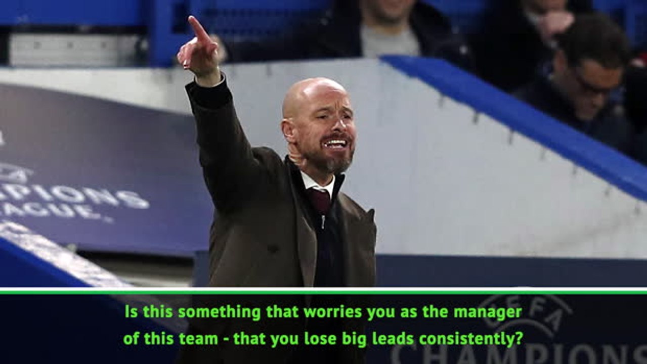 Ten Hag bites back at accusation of choking