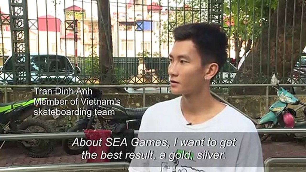 Vietnam's first skateboarding team dreams of SE...