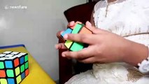 Meet 6-year-old Sarah, the ‘world’s youngest genius' who solves Rubik’s Cubes blindfolded
