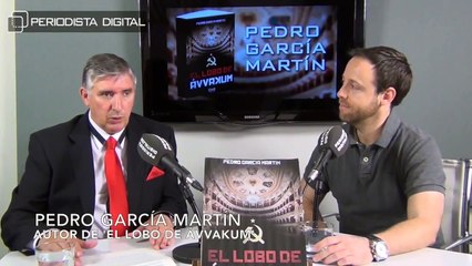 Pedro García Martín, autor de 'El lobo de ávvakum'. 12-5-2015