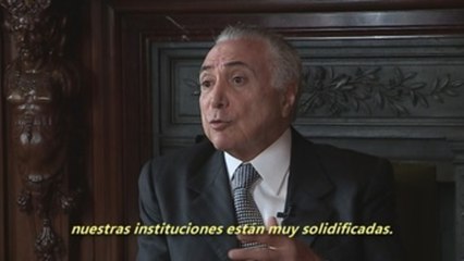 Temer no cree que Brasil se contagie de las protestas de los países vecinos