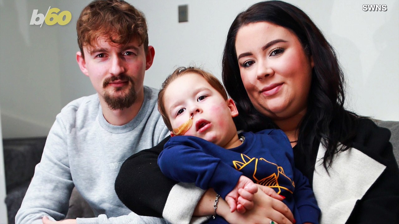 The Incredible Moment a Child With Cerebral Palsy Walks To School For the 1st Time