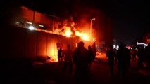 Incendian un consulado de Irán en el sur de Irak paralizado por manifestaciones y violencia