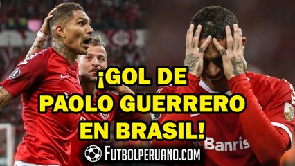 PAOLO GUERRERO: GOL CON INTER EN BRASIL, PERO DERROTA ANTE GOIAS