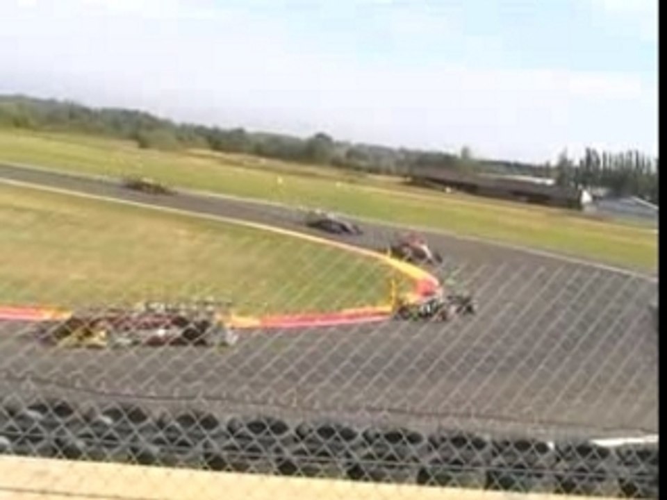 Nogaro F3 Euroséries départ et duel
