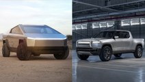 How Tesla's Cybertruck stacks up against the Amazon-backed Rivian R1T electric truck