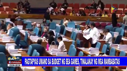 Pagtapyas umano sa budget ng SEA Games, tinalakay ng mga mambabatas