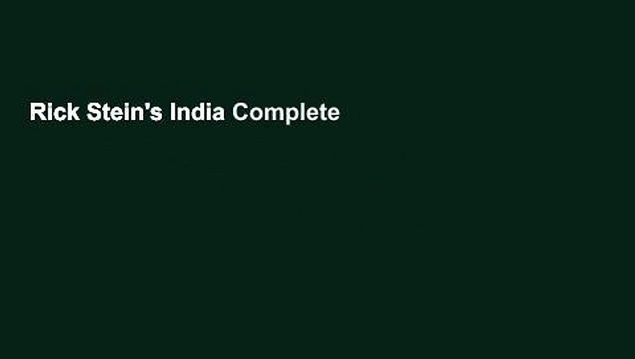 Rick Stein's India Complete