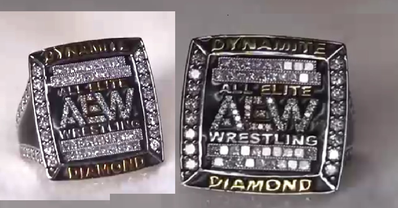 $40,000 AEW All Elite Wrestling Dynamite Diamond Ring Detailed Look