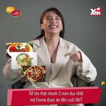 HỎI NHANH ĐÁP NHANH I EMME NHẤT KHÁNH KHÔNG DO DỰ VỚI BẤT KÌ CÂU HỎI KHÓ NÀO II YANNEWS