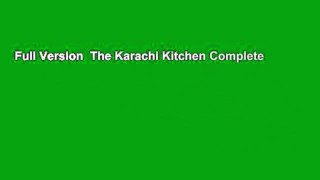 Full Version  The Karachi Kitchen Complete