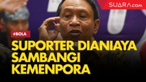 Dua Suporter Indonesia yang Dikeroyok di Malaysia Sambangi Kemenpora