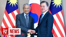 Dr Mahathir meets South Korean President in Seoul