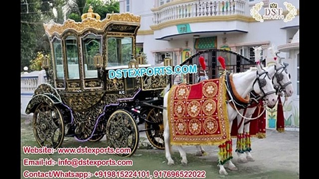Latest/Trendy Horse Carriages/Buggy Offered by DST EXPORTS