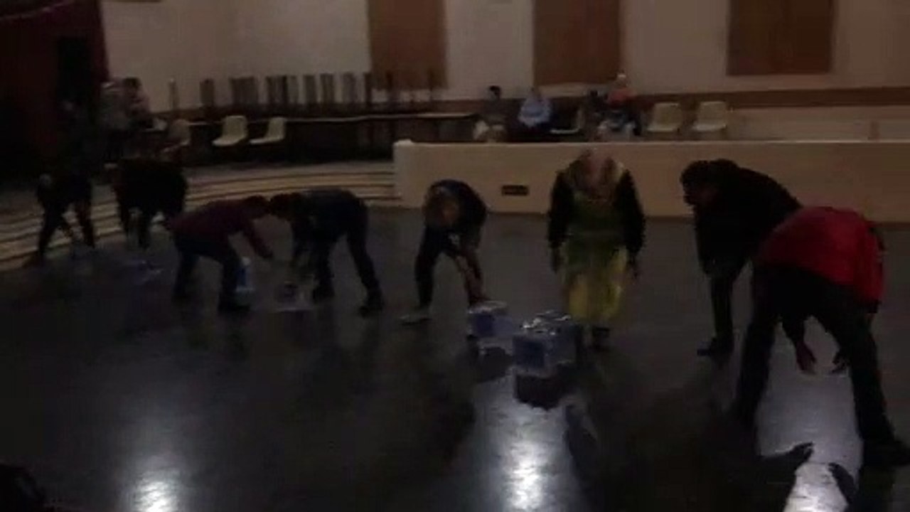 La solidarité après l'effondrement d'un rocher des Pénitents des Mées