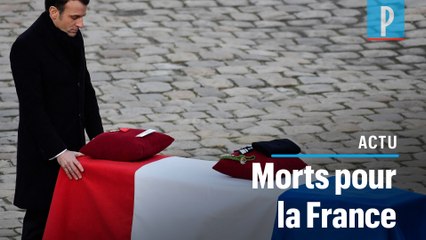 下载视频: La France rend hommage aux 13 soldats tués au Mali