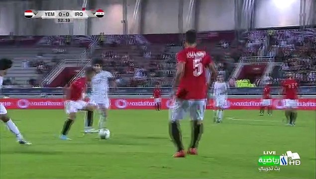 2019-12-02 مباراه منتخب العراق الوطني ومنتخب اليمن بطوله كاس الخليج 24 في قطر الشوط الثاني